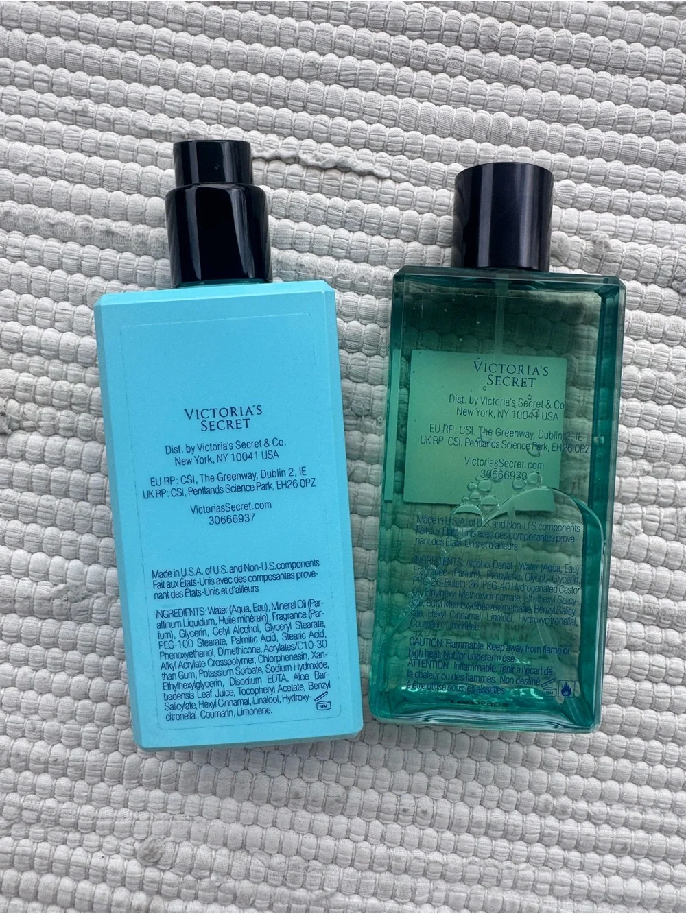 Victoria’s Secret Bombshell Santorini Mist Lotion Set 8.4 oz Duo NWT